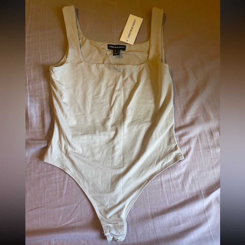 Streetwear Society Nude Bodysuit